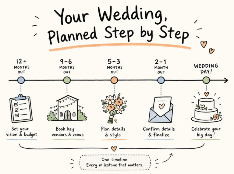 wedding planning schedule template